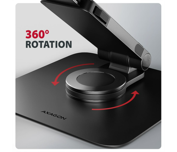 Axagon Podstawka STND-LRB z obrotem 360° do laptopów i tabletów - 1485482 - zdjęcie 2
